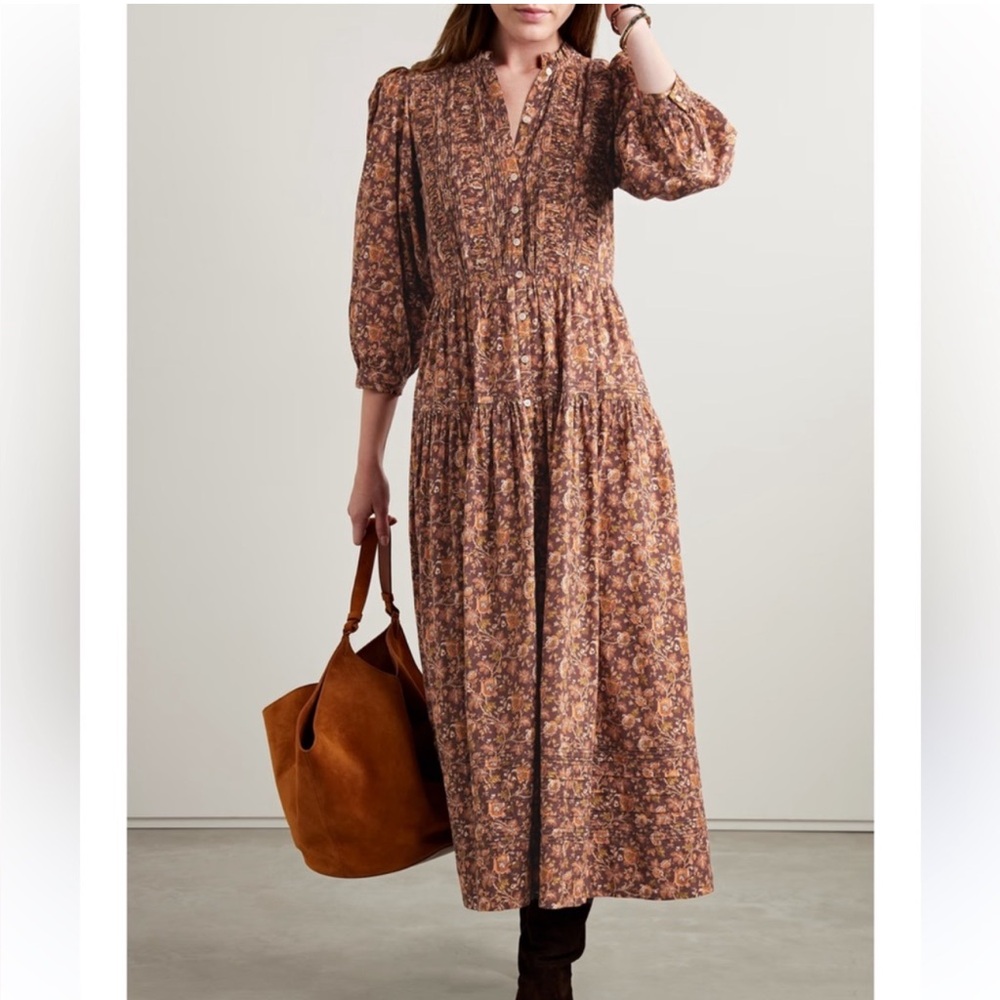 DOEN Philana Dress - size S - Mulberry Vine Floral